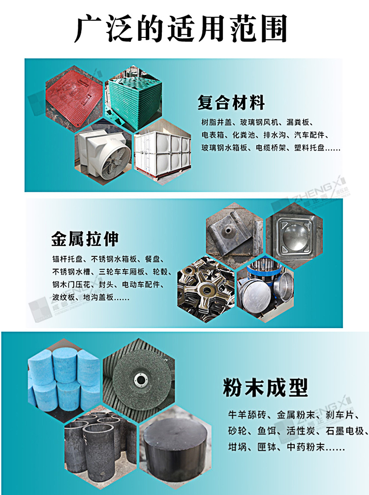 大型框式復合材料成型機成型產品